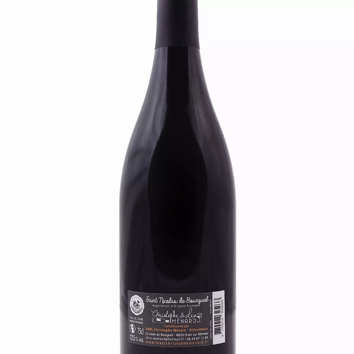 Carton cuvée "C'est moi qui l'ai fait ! ... avec mon papa " Vieilles Vignes 2022 AOC St Nicolas de Bourgueil 6 bouteilles